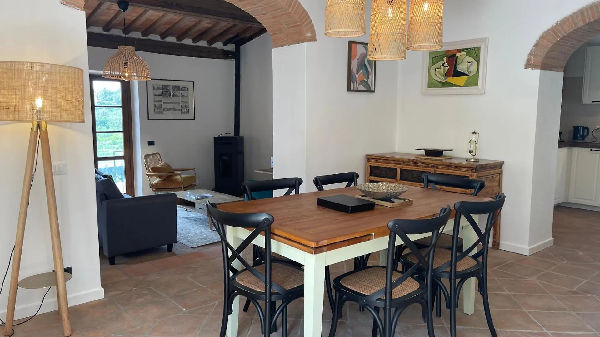 LariCasa Meridiana - Charming Tuscan Farmhouse With Breathtaking Views别墅 别墅 Lari